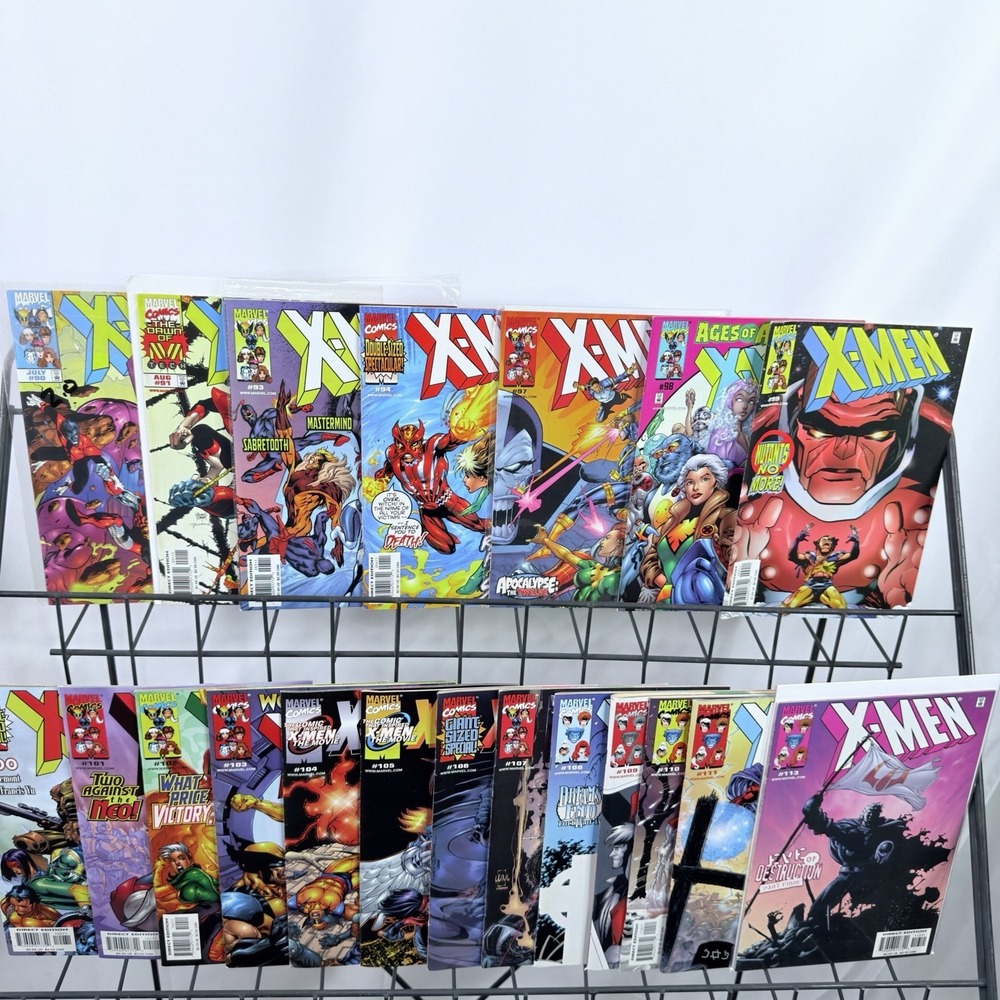 X-Men 90-91 93-93 97-111 113 Lot 1st Key Domina X-treme Death Moira‎